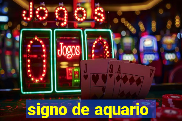 signo de aquario