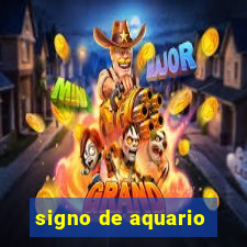 signo de aquario