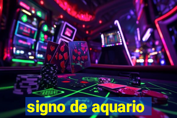 signo de aquario