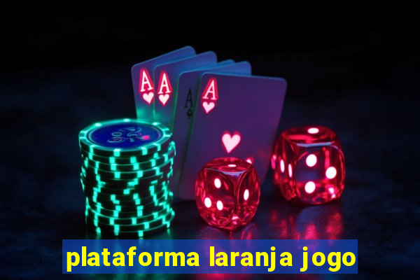 plataforma laranja jogo