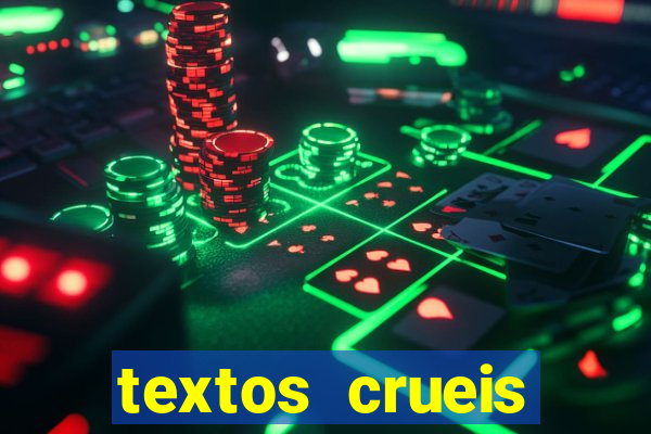 textos crueis demais pdf