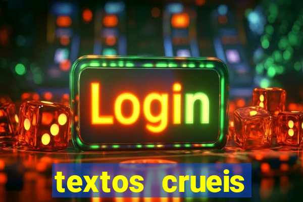 textos crueis demais pdf