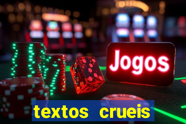 textos crueis demais pdf