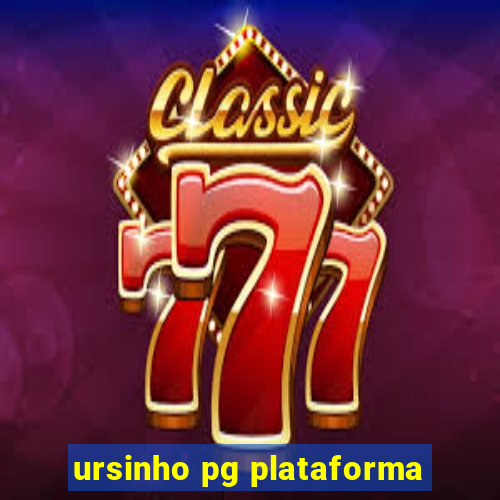 ursinho pg plataforma