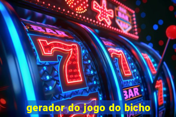 gerador do jogo do bicho