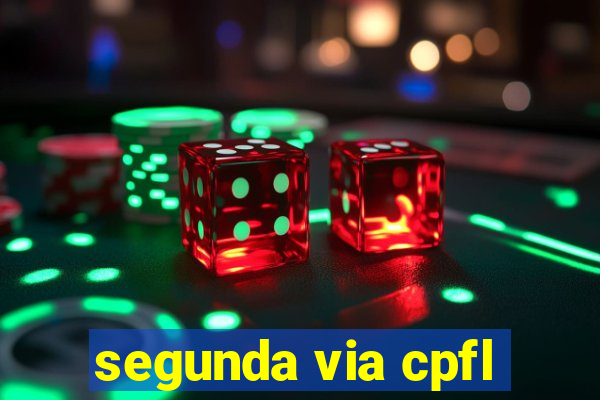 segunda via cpfl