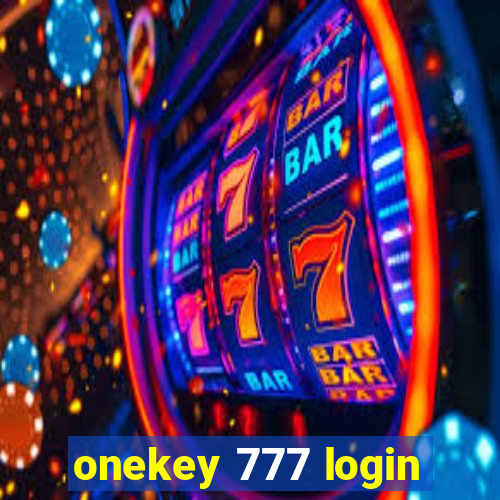 onekey 777 login