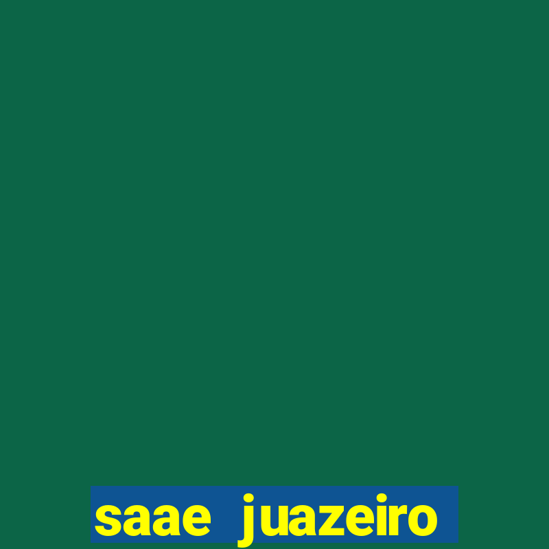 saae juazeiro segunda via