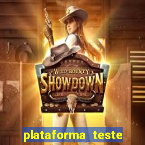 plataforma teste fortune tiger