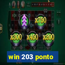 win 203 ponto