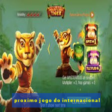 proximo jogo do internacional