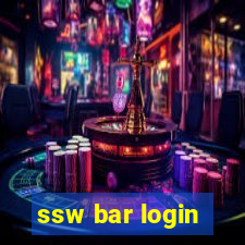 ssw bar login