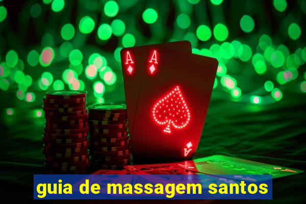 guia de massagem santos