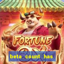 beta count has changed pt br