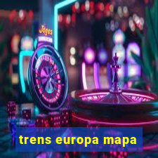 trens europa mapa