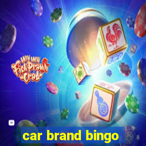 car brand bingo