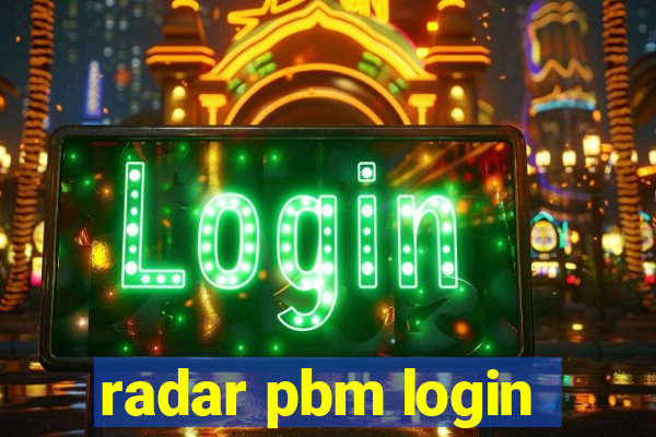 radar pbm login