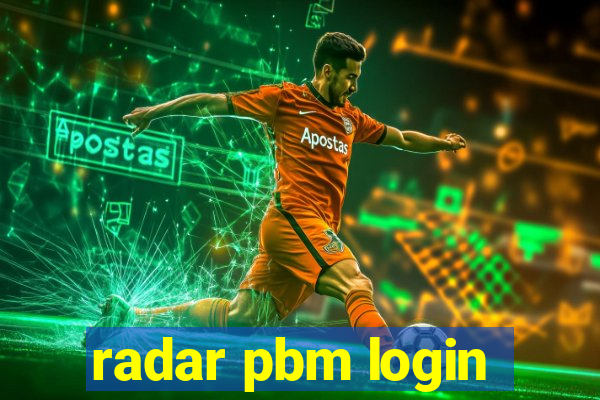 radar pbm login