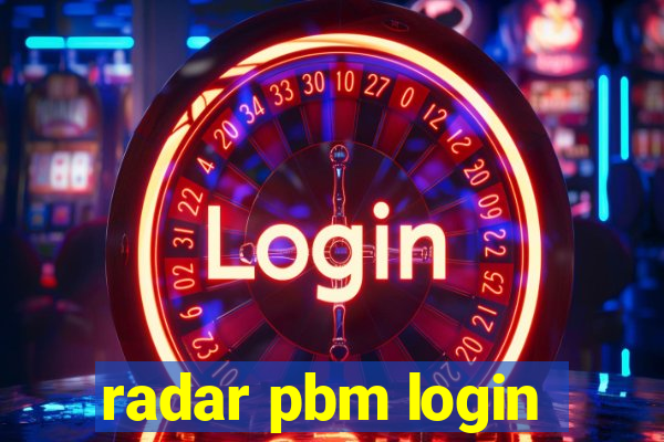 radar pbm login