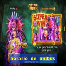 horario de onibus santos dumont x juiz de fora