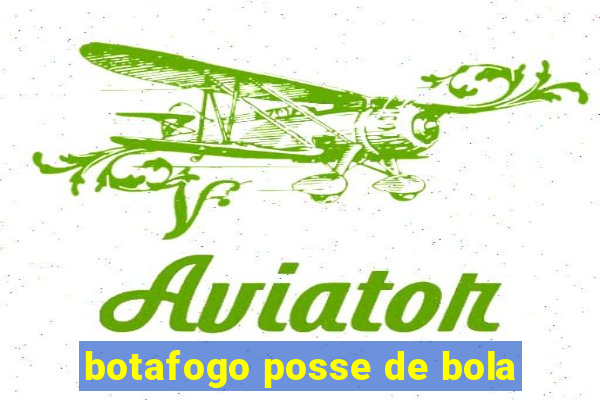 botafogo posse de bola