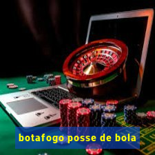 botafogo posse de bola