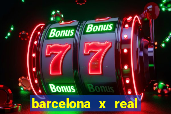 barcelona x real madrid ao vivo futemax