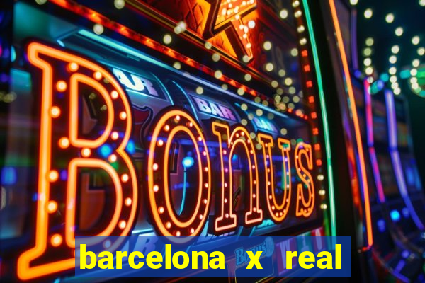 barcelona x real madrid ao vivo futemax