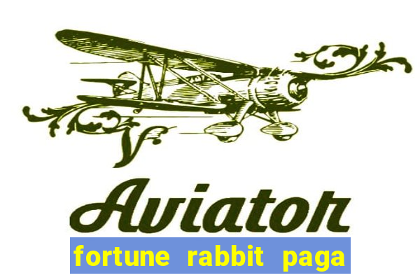 fortune rabbit paga mesmo Informational