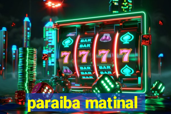 paraiba matinal