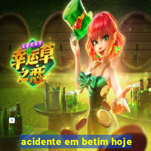 acidente em betim hoje