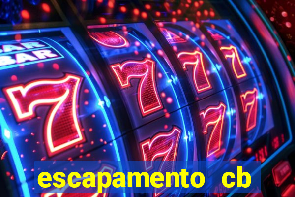 escapamento cb twister 250