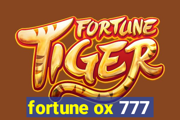 fortune ox 777