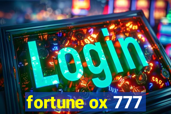 fortune ox 777