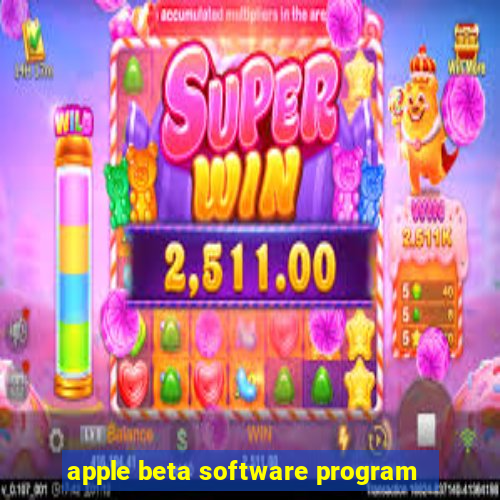 apple beta software program