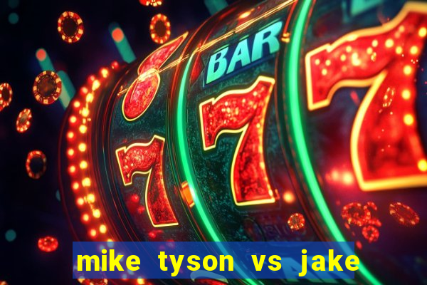 mike tyson vs jake paul assistir online