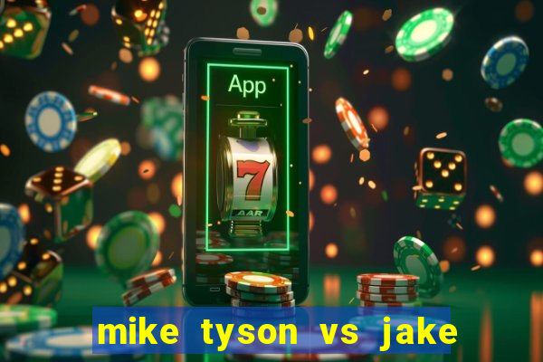 mike tyson vs jake paul assistir online