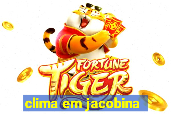 clima em jacobina