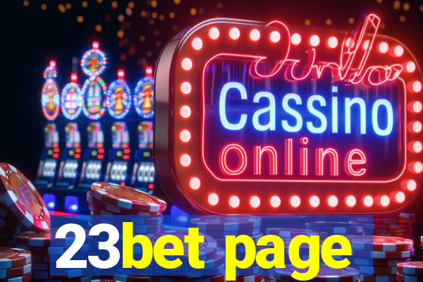 23bet page