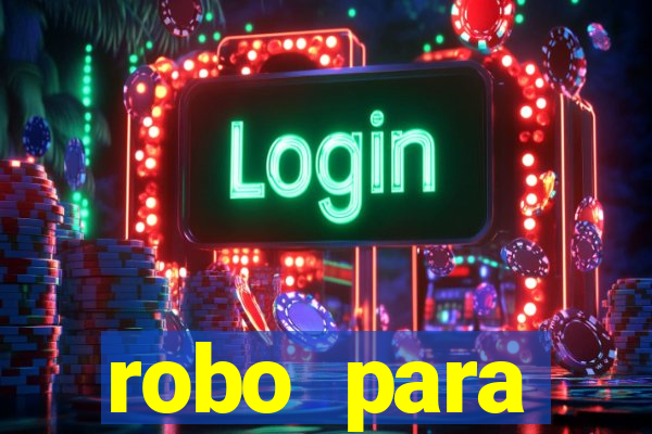 robo para plataforma de jogos