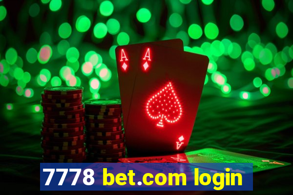 7778 bet.com login