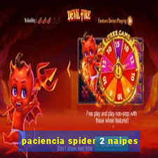 paciencia spider 2 naipes