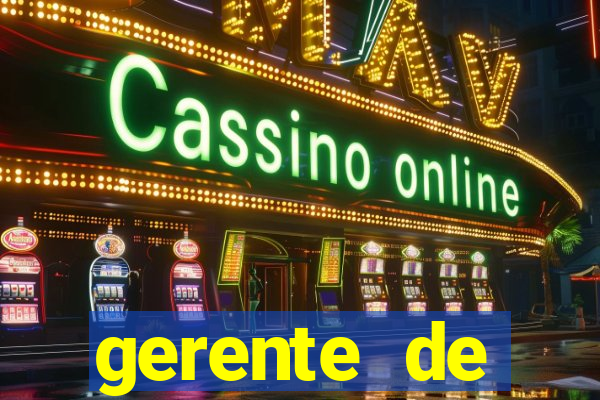 gerente de plataforma slots whatsapp