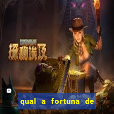 qual a fortuna de denilson show