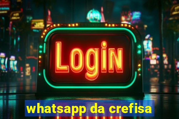 whatsapp da crefisa