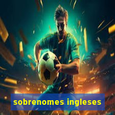 sobrenomes ingleses