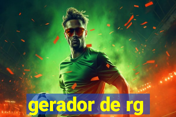 gerador de rg