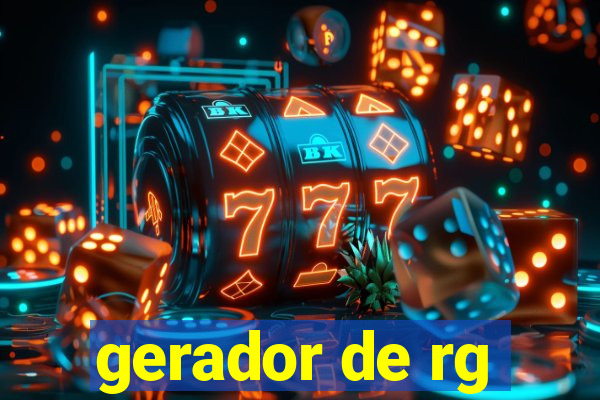 gerador de rg