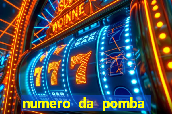 numero da pomba jogo do bicho