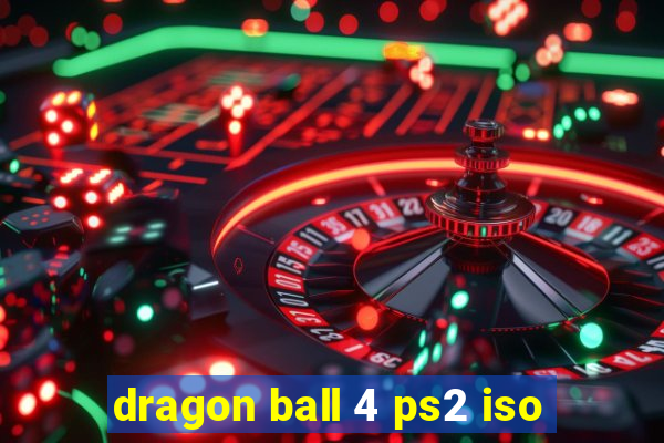 dragon ball 4 ps2 iso